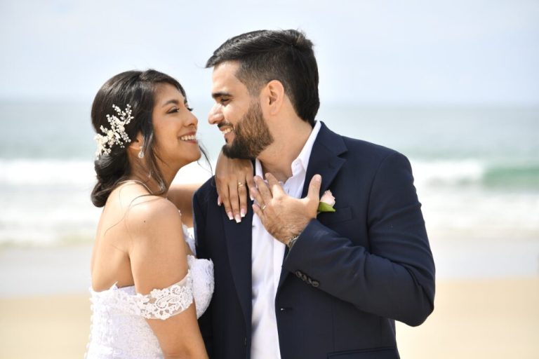 Wedding photos at Noosa