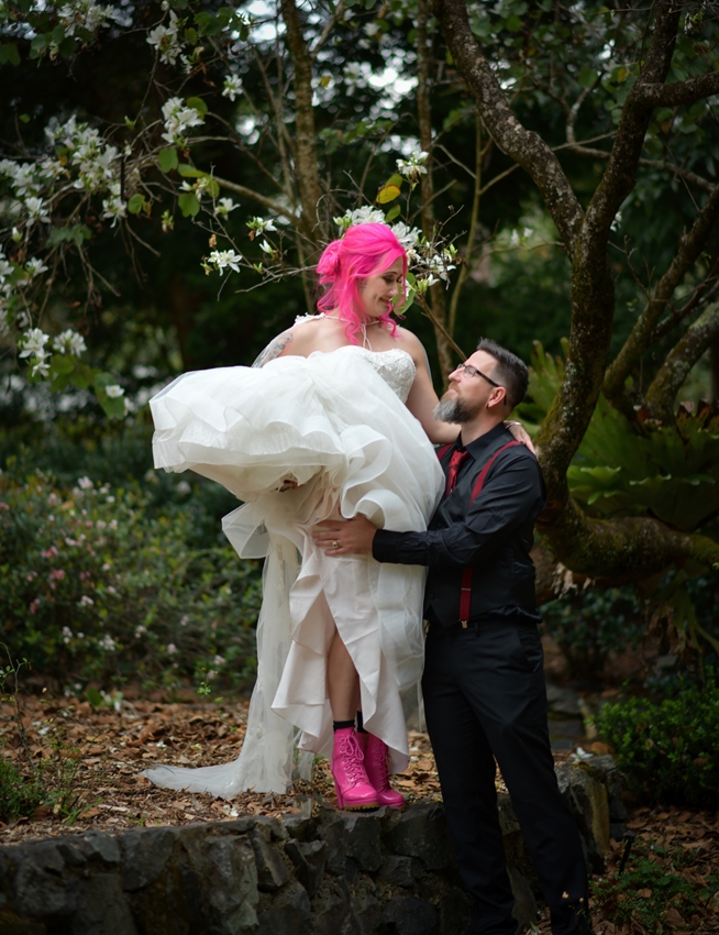 nossa botanic gardens wedding