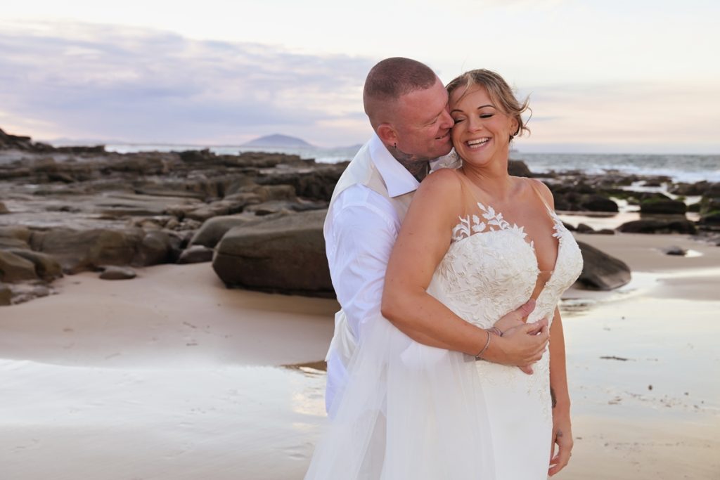 beach elopement mooloolaba