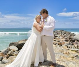 Wedding at Casuarina grove Noosa