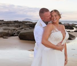beach elopement mooloolaba